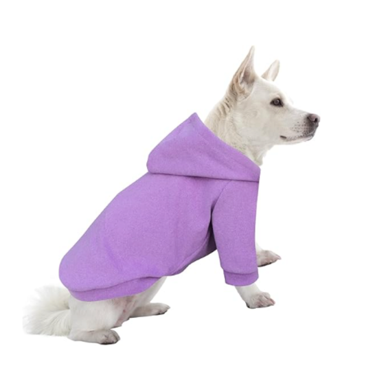 Elegant Purple Dog Sweater - dogpul