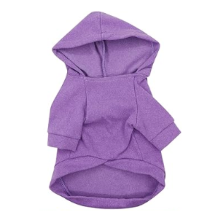 Elegant Purple Dog Sweater - dogpul