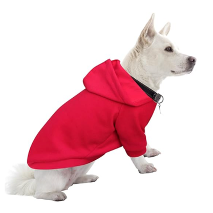 Energetic Red Dog Sweater - dogpul